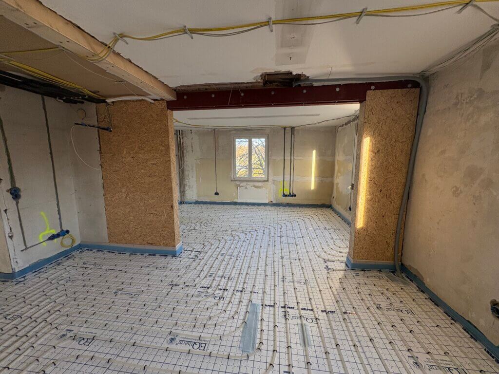 Unser Zuhause wird bereit für den Feinschliff